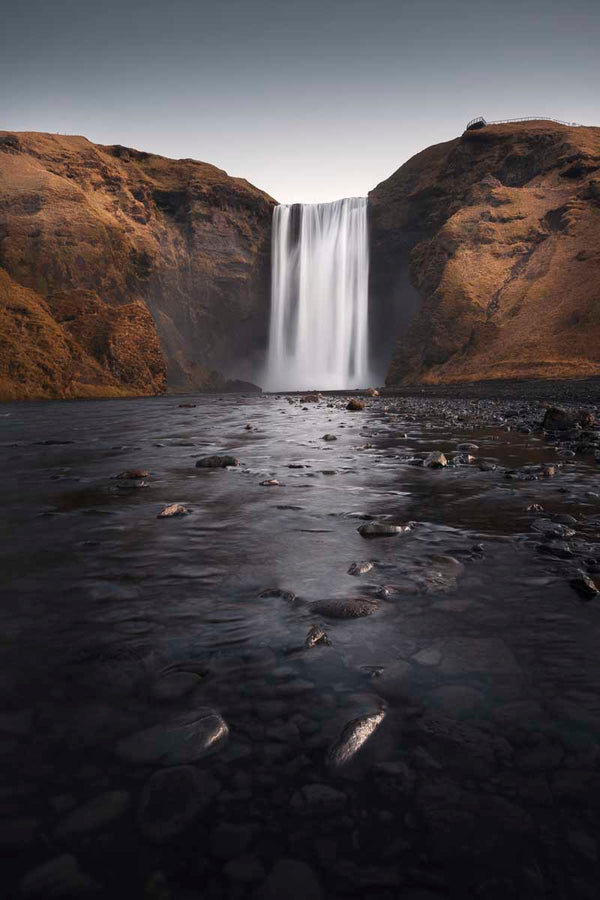 Skógafoss in Silence